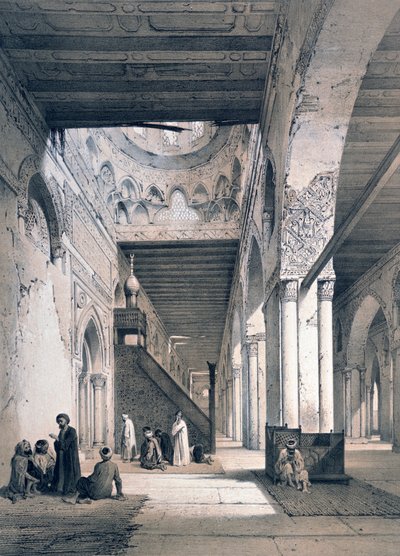 Moschee von Ahmed Ibn Touloun von Emile Prisse d