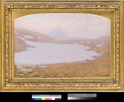 Frühling in den hohen Bergen von Emilio Longoni