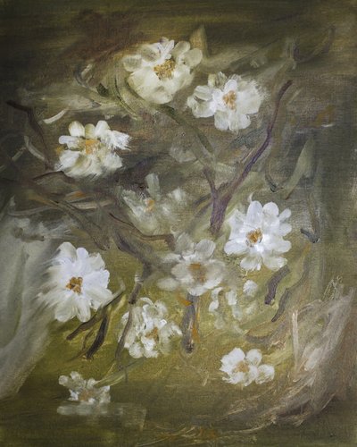 Sanfte Weiße Blüten von Emily Tingey