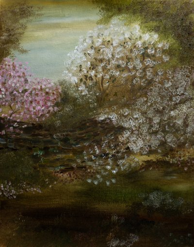 Frühlingsblüten Garten von Emily Tingey