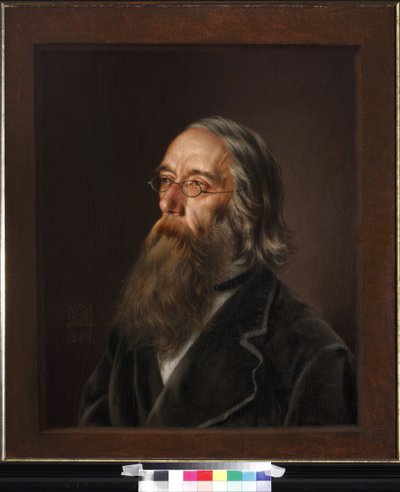 Porträt von Wassili Alexejewitsch Jelagin (1818-1879) von Emmanuil Alexandrovich Dmitriev Mamonov