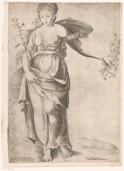 Flora oder Proserpina von Enea Vico (attributed to)