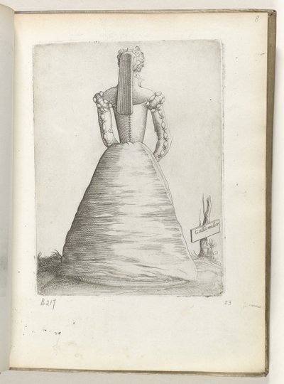 Galla Frau von Enea Vico