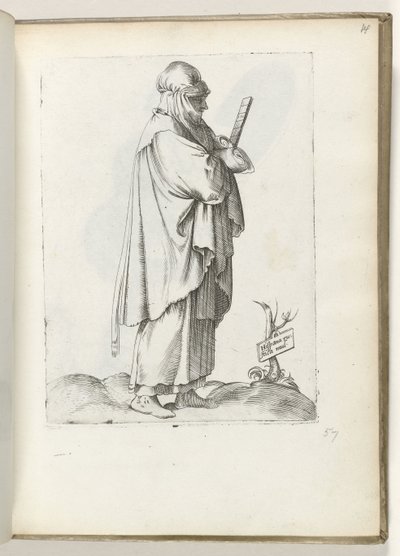 Hispana rustica mul von Enea Vico