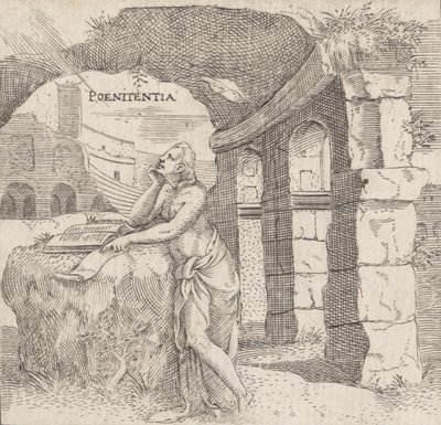 Buße von Enea Vico