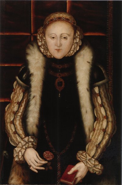 Porträt von Elizabeth I. von England, um 1560 von English Master