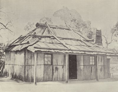 Eine Rindenhütte von English Photographer