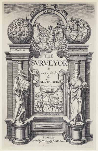 A Rathbone, Der Vermesser, W Stansby für W Burre 1616 von English Photographer