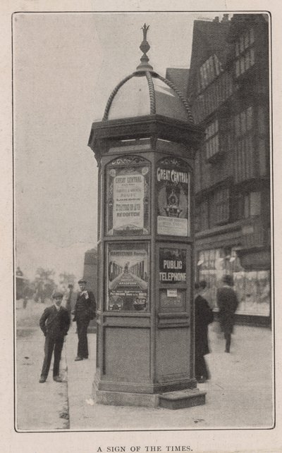 Ein öffentliches Telefon von English Photographer