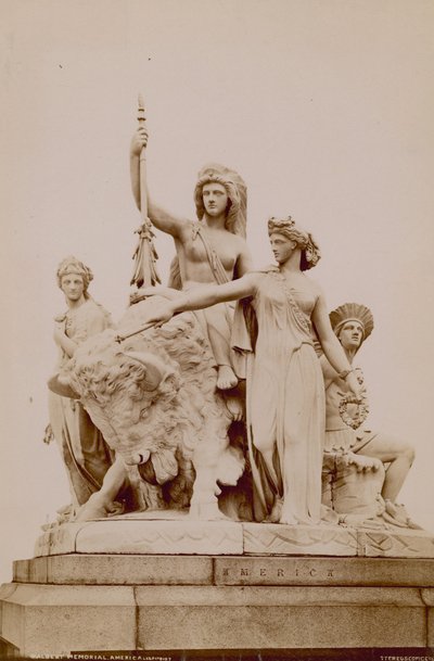 Albert Memorial, South Kensington, London von English Photographer