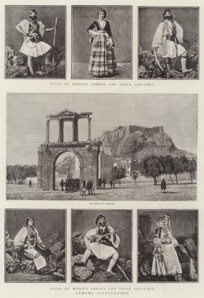 Athen illustriert von English Photographer