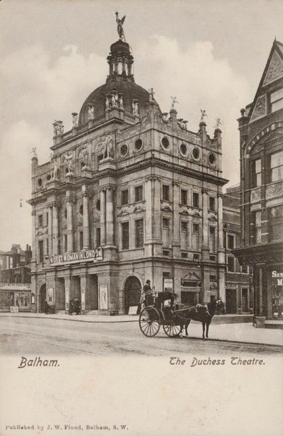 Balham, London, The Duchess Theatre (s/w Foto) von English Photographer