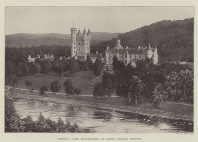 Balmoral Castle, Aberdeenshire, die Hochlandresidenz der Königin von English Photographer