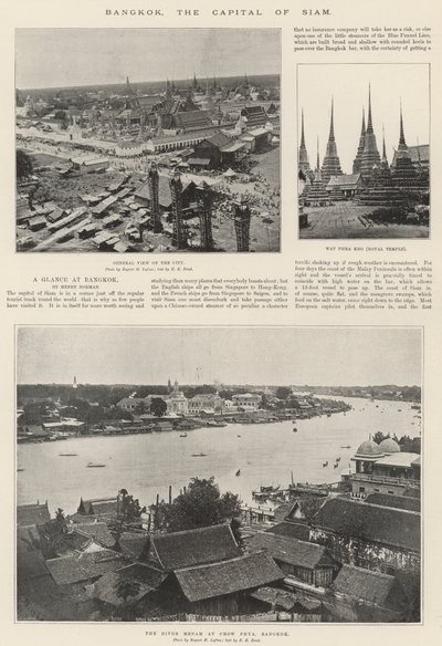Bangkok, die Hauptstadt von Siam von English Photographer