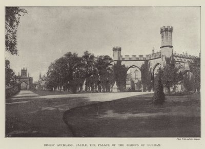 Bishop Auckland Castle, der Palast der Bischöfe von Durham von English Photographer