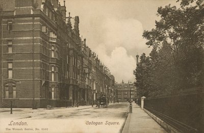 Cadogan Square, London (s/w Foto) von English Photographer