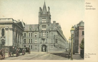 Caius College, Cambridge (Farbfoto) von English Photographer