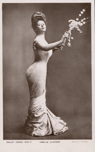 Camille Clifford, das Original Gibson Girl von English Photographer