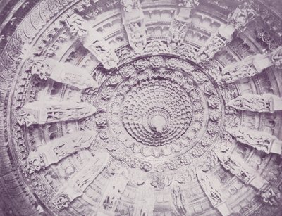Geschnitzte Decke, Jain-Tempel, Mount Abu von English Photographer