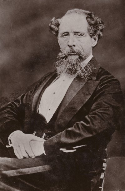 Charles Dickens (1812-1870), englischer Romanautor von English Photographer
