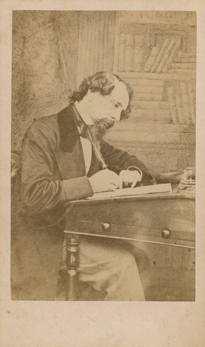 Charles Dickens von English Photographer