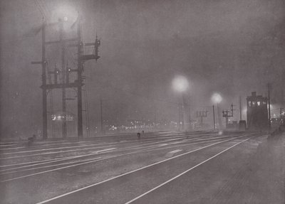 Clapham Junction bei Nacht von English Photographer