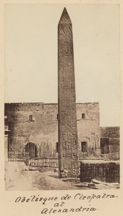 Cleopatras Nadel in Alexandria von English Photographer