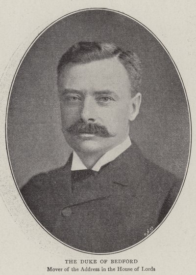Herzog von Bedford von English Photographer