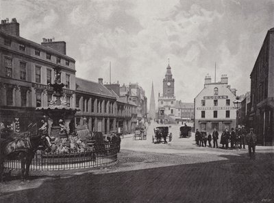 Dumfries, Hauptstraße von English Photographer