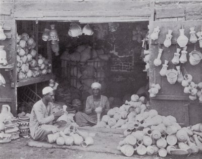 Ägypten: Araber verkaufen Gullehs, Wasserkühler von English Photographer