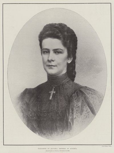 Elisabeth von Bayern, Kaiserin von Österreich von English Photographer