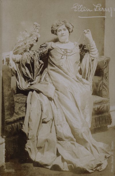 Ellen Terry (s/w Foto) von English Photographer