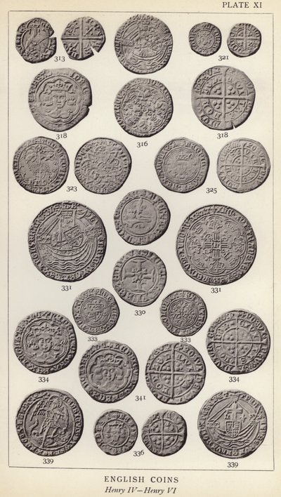 Englische Münzen, Heinrich IV., Heinrich VI. von English Photographer