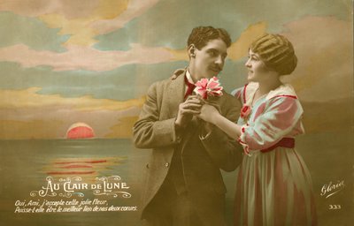 Glamour-Postkarte von English Photographer