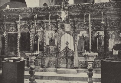 Griechische Kirche, Nazareth, nahe Mariens Brunnen von English Photographer