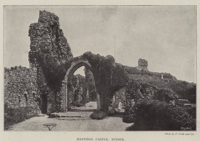 Hastings Castle, Sussex von English Photographer