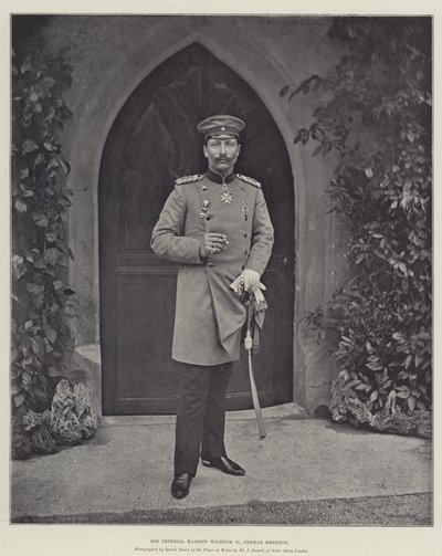 Seine Kaiserliche Majestät Wilhelm II., Deutscher Kaiser von English Photographer