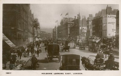 Holborn nach Osten blickend, London von English Photographer