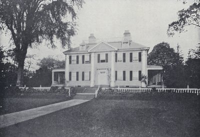 Das Zuhause von Henry Wadsworth Longfellow, Cambridge, Massachusetts von English Photographer