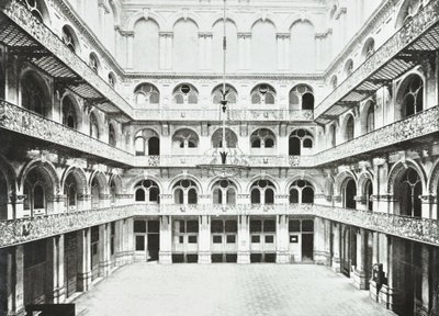 Hop Exchange: Osthalle Innenansicht, Southwark Street, London, 1890 von English Photographer