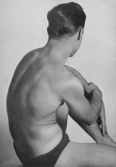 Illustration für Der männliche Körper (s/w Foto) von English Photographer