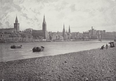 Inverness, vom Fluss von English Photographer