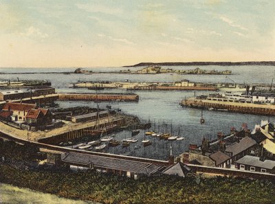 Jersey: Der Hafen, St Helier (Farbfoto) von English Photographer