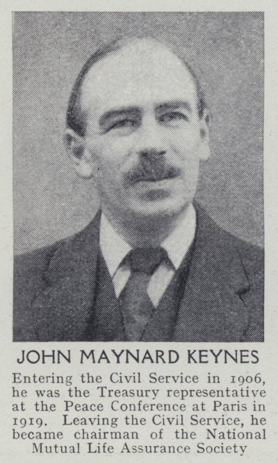 John Maynard Keynes von English Photographer