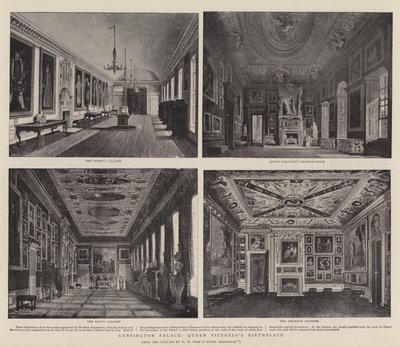 Kensington Palace, Geburtsort von Königin Victoria von English Photographer