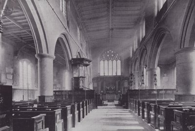 Londoner Stadtkirchen: All Hallows, Barking von English Photographer