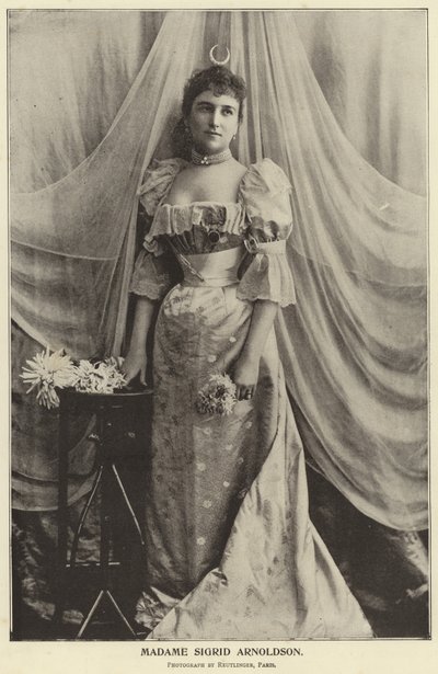 Madame Sigrid Arnoldson von English Photographer
