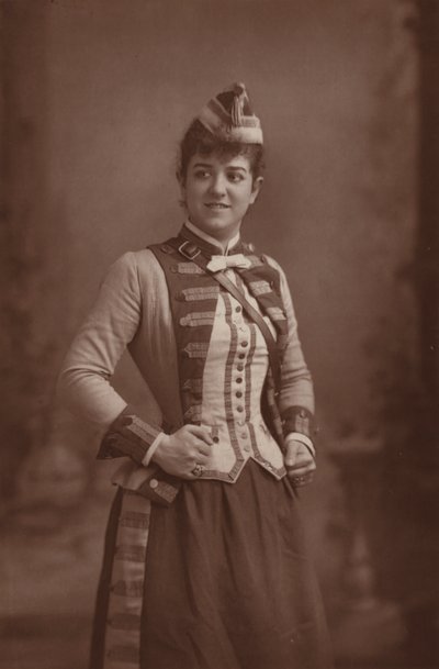 Mademoiselle Zelie de Lussan von English Photographer