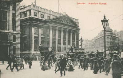 Mansion House, London von English Photographer