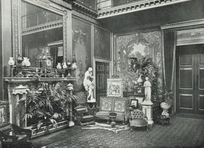 Marlborough House, die Eingangshalle von English Photographer